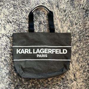 Karl Lagerfeld Paris Grey Tote